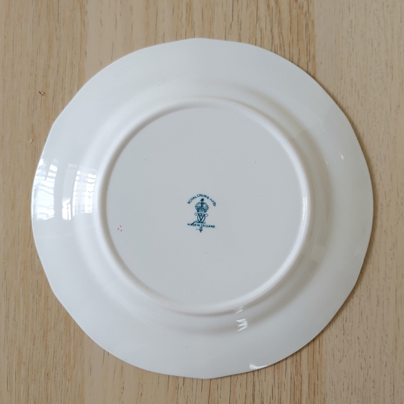 Dessert Plate Royal Crown Derby Mikada - Picture 2 of 2